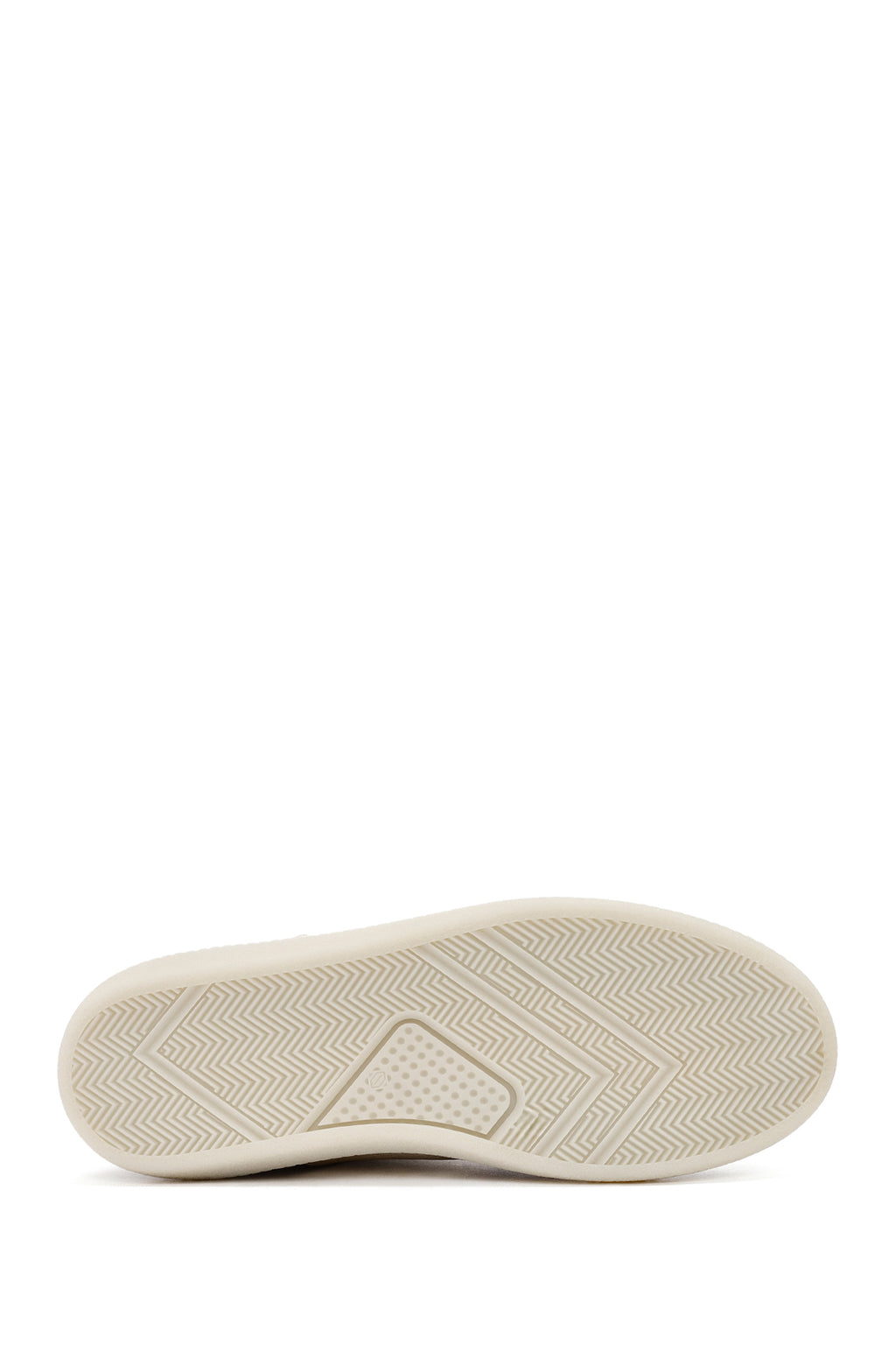 Kadın Vizon Bağcıklı Süet Deri Sneaker