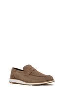 Men's Mink Suede Leather Casual Loafer | Derimod Men's Mink Suede Leather Casual Loafer | Derimod