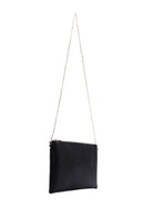 Women's Black Chain Strap Braided Clutch Bag | Derimod Women's Black Chain Strap Braided Clutch Bag | Derimod