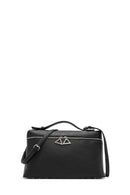 Woman Black Long Strap Mini Handbag | Derimod Woman Black Long Strap Mini Handbag | Derimod