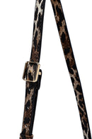 Woman Leopard Long Strap Patterned Crossbody Bag | Derimod Woman Leopard Long Strap Patterned Crossbody Bag | Derimod