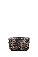 Woman Leopard Long Strap Patterned Crossbody Bag | Derimod Woman Leopard Long Strap Patterned Crossbody Bag | Derimod