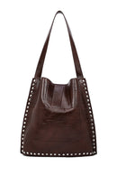 Women's Brown Printed Shoulder Bag | Derimod Women's Brown Printed Shoulder Bag | Derimod