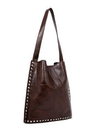 Women's Brown Printed Shoulder Bag | Derimod Women's Brown Printed Shoulder Bag | Derimod