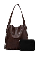 Women's Brown Printed Shoulder Bag | Derimod Women's Brown Printed Shoulder Bag | Derimod