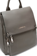 Women's Gray Casual Backpack | Derimod Women's Gray Casual Backpack | Derimod