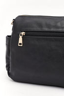 Women's Black Long Strap Crossbody Bag | Derimod Women's Black Long Strap Crossbody Bag | Derimod