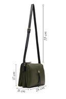 Women's Green Long Strap Crossbody Bag | Derimod Women's Green Long Strap Crossbody Bag | Derimod