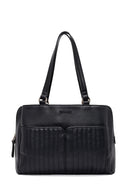 Women's Black Long Strap Shoulder Bag | Derimod Women's Black Long Strap Shoulder Bag | Derimod