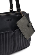 Women's Black Long Strap Shoulder Bag | Derimod Women's Black Long Strap Shoulder Bag | Derimod