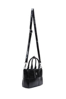 Women's Black Long Strap Mini Shoulder Bag | Derimod Women's Black Long Strap Mini Shoulder Bag | Derimod