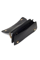 Women's Black Chain Strap Classic Shoulder Bag | Derimod Women's Black Chain Strap Classic Shoulder Bag | Derimod