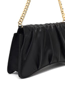 Women's Black Chain Strap Classic Shoulder Bag | Derimod Women's Black Chain Strap Classic Shoulder Bag | Derimod