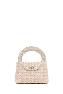 Woman Cream Long Strap Mini Handbag | Derimod Woman Cream Long Strap Mini Handbag | Derimod
