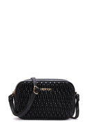Women's Black Quilted Crossbody Bag | Derimod Women's Black Quilted Crossbody Bag | Derimod