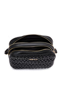 Women's Black Quilted Crossbody Bag | Derimod Women's Black Quilted Crossbody Bag | Derimod
