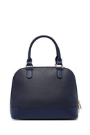 Woman Navy Blue Long Strap Classic Shoulder Bag | Derimod Woman Navy Blue Long Strap Classic Shoulder Bag | Derimod