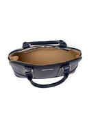 Woman Navy Blue Long Strap Classic Shoulder Bag | Derimod Woman Navy Blue Long Strap Classic Shoulder Bag | Derimod