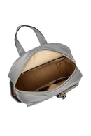 Woman Gray Fabric Backpack | Derimod Woman Gray Fabric Backpack | Derimod