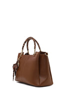 Women's Brown Long Strap Accessorized Shoulder Bag | Derimod Women's Brown Long Strap Accessorized Shoulder Bag | Derimod