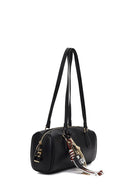 Women's Black Shoulder Bag with Accessories | Derimod Women's Black Shoulder Bag with Accessories | Derimod