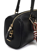 Women's Black Shoulder Bag with Accessories | Derimod Women's Black Shoulder Bag with Accessories | Derimod