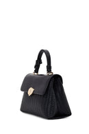 Women's Black Long Strap Classic Shoulder Bag | Derimod Women's Black Long Strap Classic Shoulder Bag | Derimod