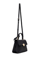 Women's Black Long Strap Classic Shoulder Bag | Derimod Women's Black Long Strap Classic Shoulder Bag | Derimod