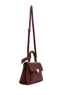 Women's Brown Long Strap Classic Shoulder Bag | Derimod Women's Brown Long Strap Classic Shoulder Bag | Derimod