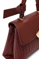Women's Brown Long Strap Classic Shoulder Bag | Derimod Women's Brown Long Strap Classic Shoulder Bag | Derimod