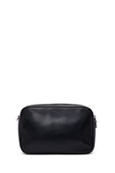 Women's Black Long Strapped Printed Crossbody Bag | Derimod Women's Black Long Strapped Printed Crossbody Bag | Derimod