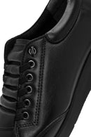 Woman Black Leather Comfort Shoes | Derimod Woman Black Leather Comfort Shoes | Derimod