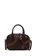 Women's Brown Long Strap Classic Handbag | Derimod Women's Brown Long Strap Classic Handbag | Derimod