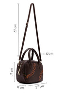 Women's Brown Long Strap Classic Handbag | Derimod Women's Brown Long Strap Classic Handbag | Derimod
