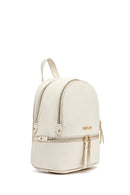 Women's Cream Backpack | Derimod Women's Cream Backpack | Derimod