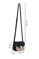 Woman Black Long Strap Crossbody Bag | Derimod Woman Black Long Strap Crossbody Bag | Derimod