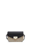 Woman Black Long Strap Crossbody Bag | Derimod Woman Black Long Strap Crossbody Bag | Derimod