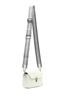 Women's White Long Strap Crossbody Bag | Derimod Women's White Long Strap Crossbody Bag | Derimod