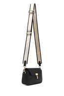 Women's Black Long Strap Crossbody Bag | Derimod Women's Black Long Strap Crossbody Bag | Derimod