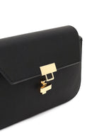 Women's Black Long Strap Crossbody Bag | Derimod Women's Black Long Strap Crossbody Bag | Derimod