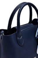 Women's Navy Blue Long Strap Shoulder Bag | Derimod Women's Navy Blue Long Strap Shoulder Bag | Derimod