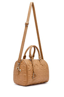 Women's Brown Long Strap Printed Handbag | Derimod Women's Brown Long Strap Printed Handbag | Derimod