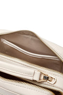 Women's Cream Printed Long Strap Crossbody Bag | Derimod Women's Cream Printed Long Strap Crossbody Bag | Derimod