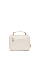 Women's Cream Printed Long Strap Crossbody Bag | Derimod Women's Cream Printed Long Strap Crossbody Bag | Derimod