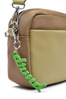 Women's Green Accessory Detailed Crossbody Bag | Derimod Women's Green Accessory Detailed Crossbody Bag | Derimod