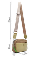 Women's Green Accessory Detailed Crossbody Bag | Derimod Women's Green Accessory Detailed Crossbody Bag | Derimod