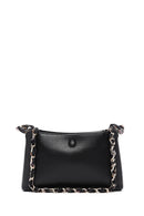 Women's Black Long Strap Shoulder Bag | Derimod Women's Black Long Strap Shoulder Bag | Derimod
