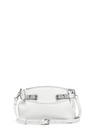 Women's White Long Strap Crossbody Bag | Derimod Women's White Long Strap Crossbody Bag | Derimod