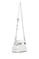 Women's White Long Strap Crossbody Bag | Derimod Women's White Long Strap Crossbody Bag | Derimod