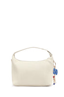Women's Cream Long Strap Accessory Detailed Printed Handbag | Derimod Women's Cream Long Strap Accessory Detailed Printed Handbag | Derimod